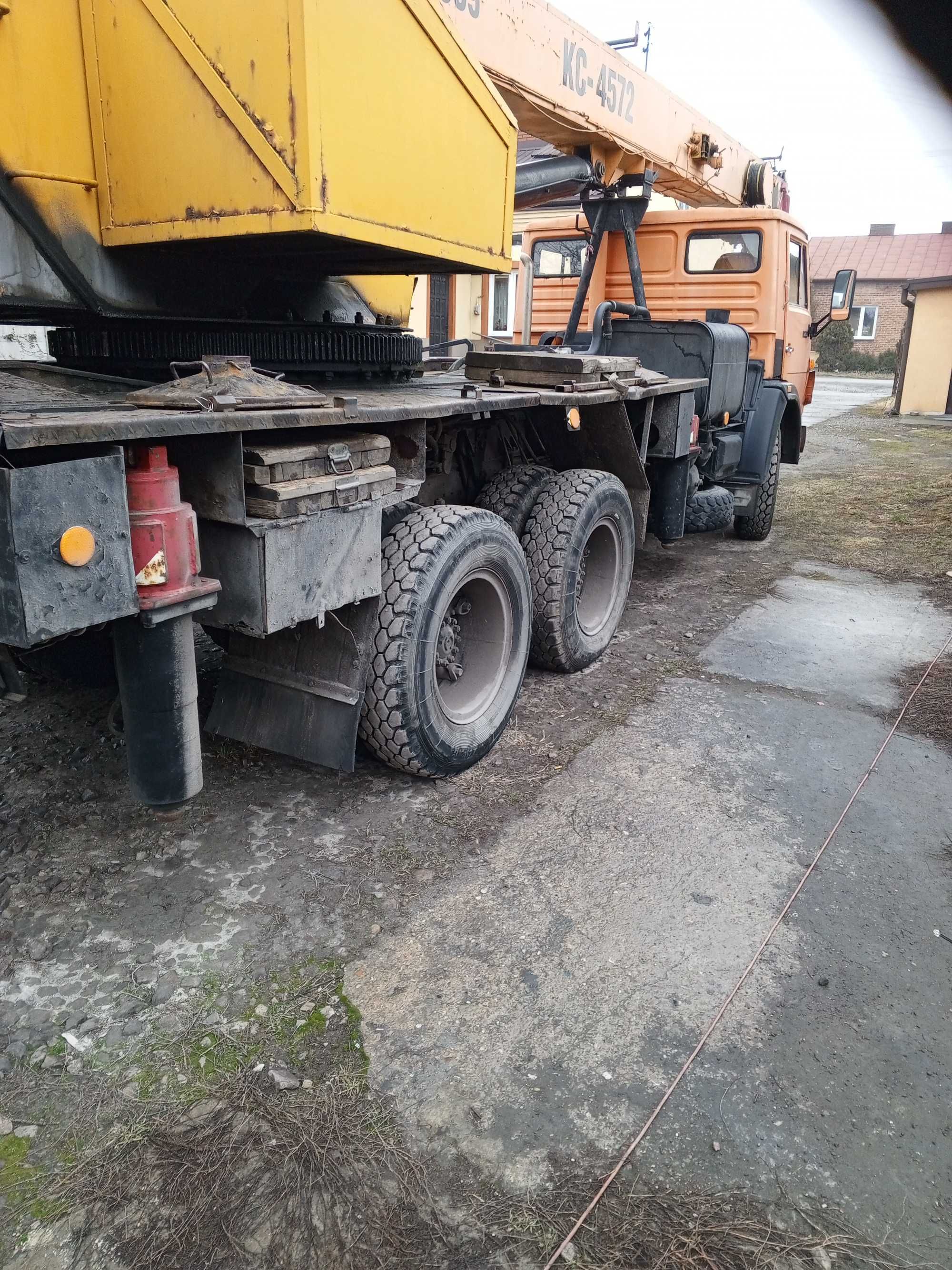 Dźwig Kamaz 16t, 1989