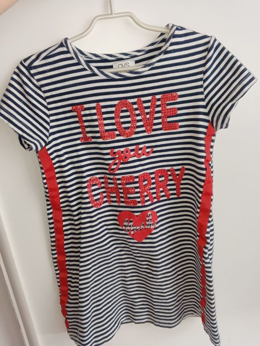 sukienka dla dziewczynki w paski