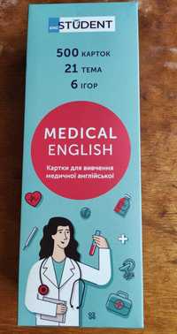 Картки для вивчення медичної англійської Medical English