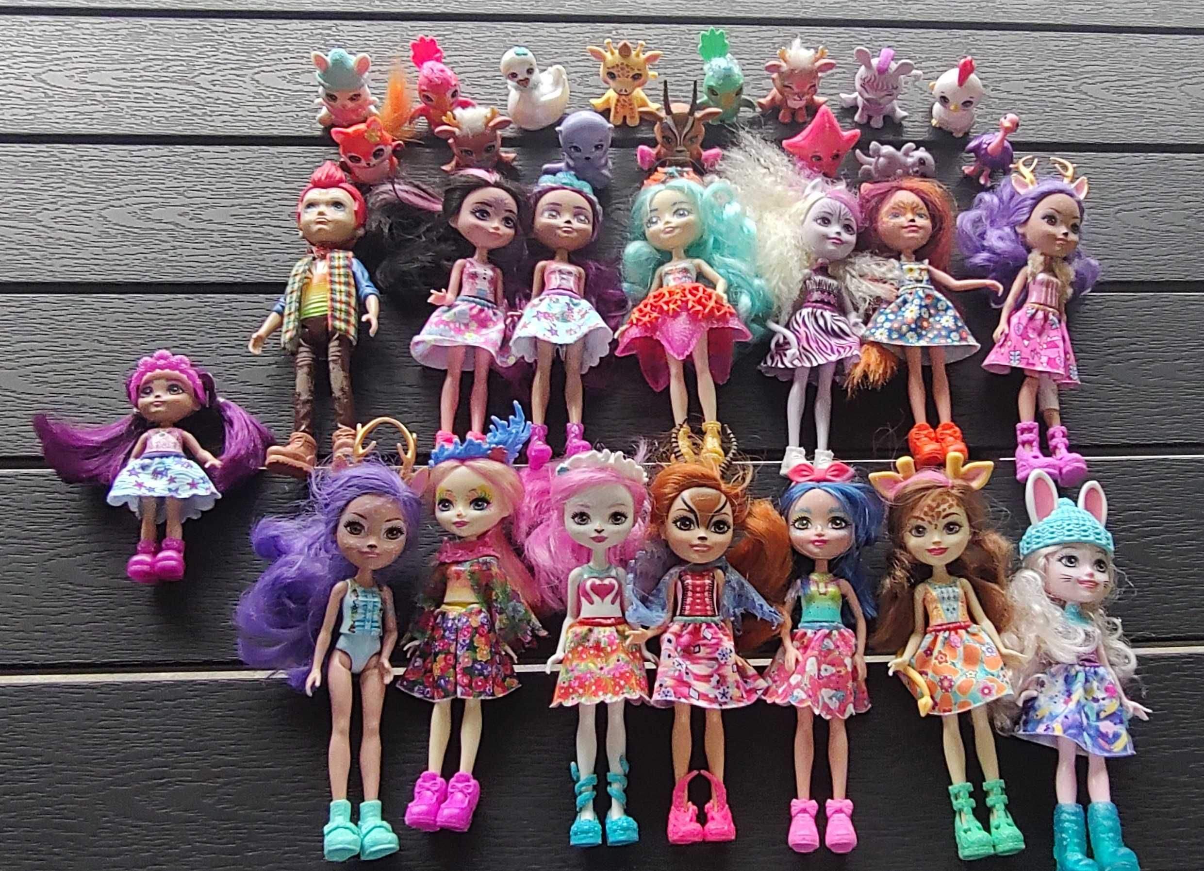 Lalki barbie i enchantimals