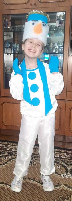 Костюм сніговика