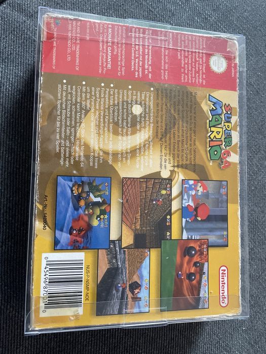 Super mario 64 box