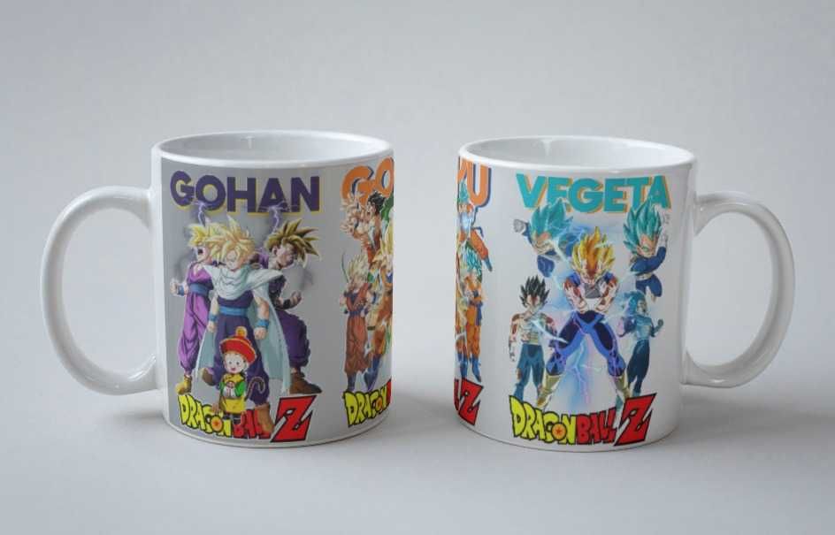 Caneca Dragon Ball Vegetta Goku Anime Manga