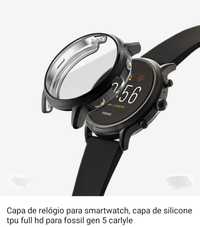 Smartwatch Fóssil Ger 5 Carlyle capa transparente