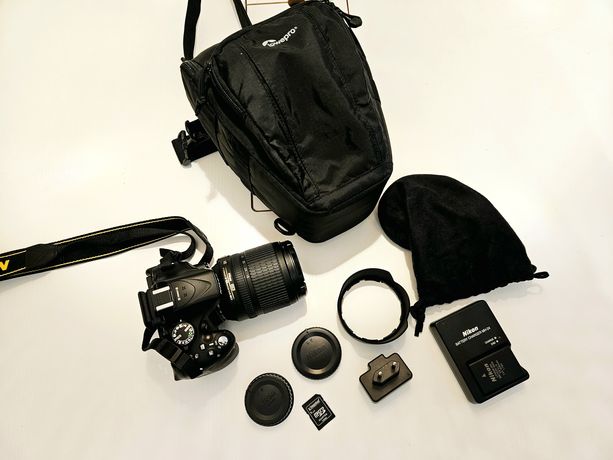 Aparat Nikon D5200 + obiektyw 18-105mm