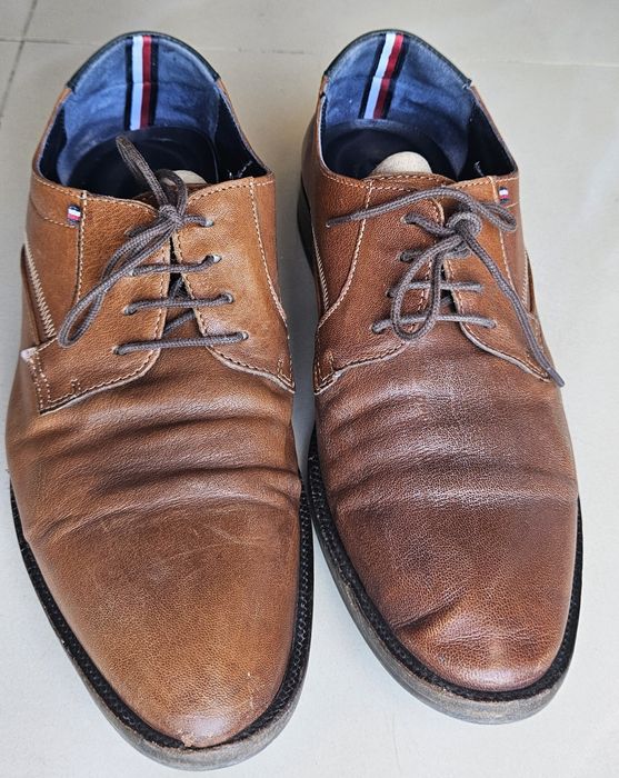 Sapatos homem castanhos Tommy Hilfiger