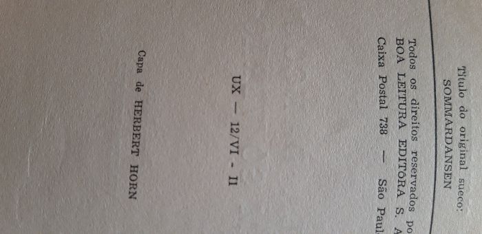 Ela Dançou um só Verão