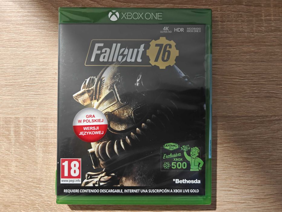 Fallout 76 PL Xbox One Series zupełnie NOWA w folii