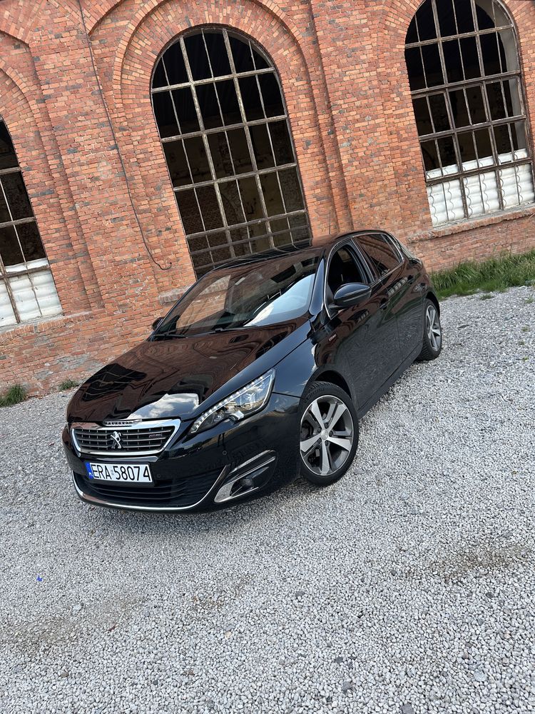 Peugeot 308 Gt 1.2b 2015r Klima ledy Bi xenon Denon Naglosnienie