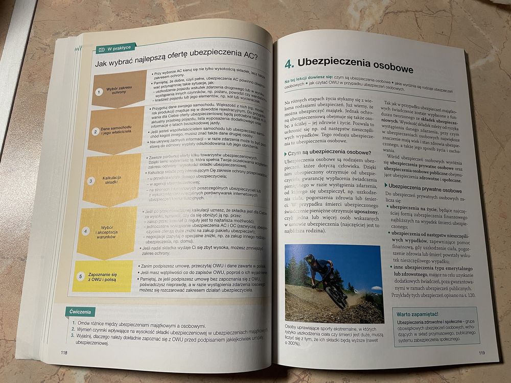 Podręcznik-Krok w przedsiębiorczość- klasa 1-2-3-4, technikum, liceum
