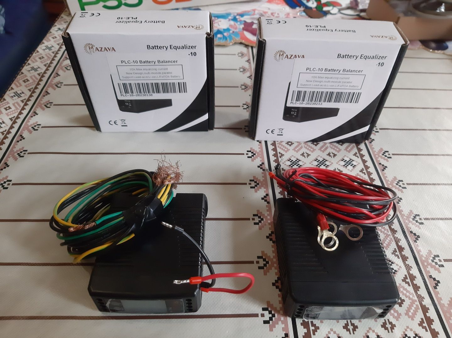 Балансир АКБ Battery Equalizer MAZAVA PLC-10 с индикацией