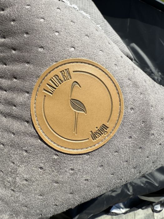 Legowisko dla psa szare duże