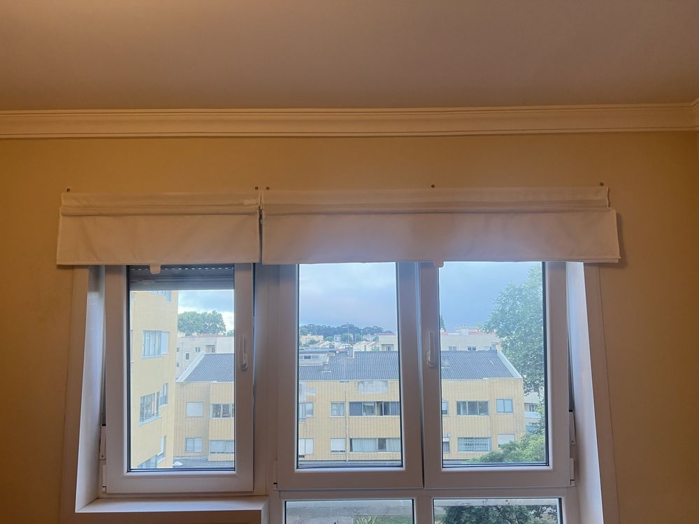 3 packs Cortinas ikea com magnetismo