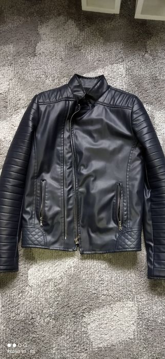 Philipp plein kurtka skórzana ramoneska