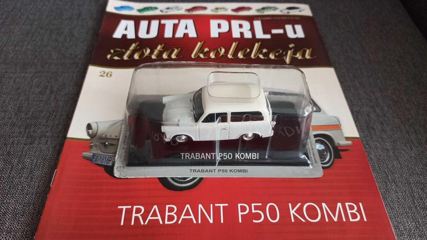 Trabant P50 Kombi 1:43 Model Deagostini Auta PRL Złota Kolekcja aut