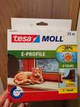 tesamoll Uszczelka gumowa profil E Tesa Moll do okien balkon