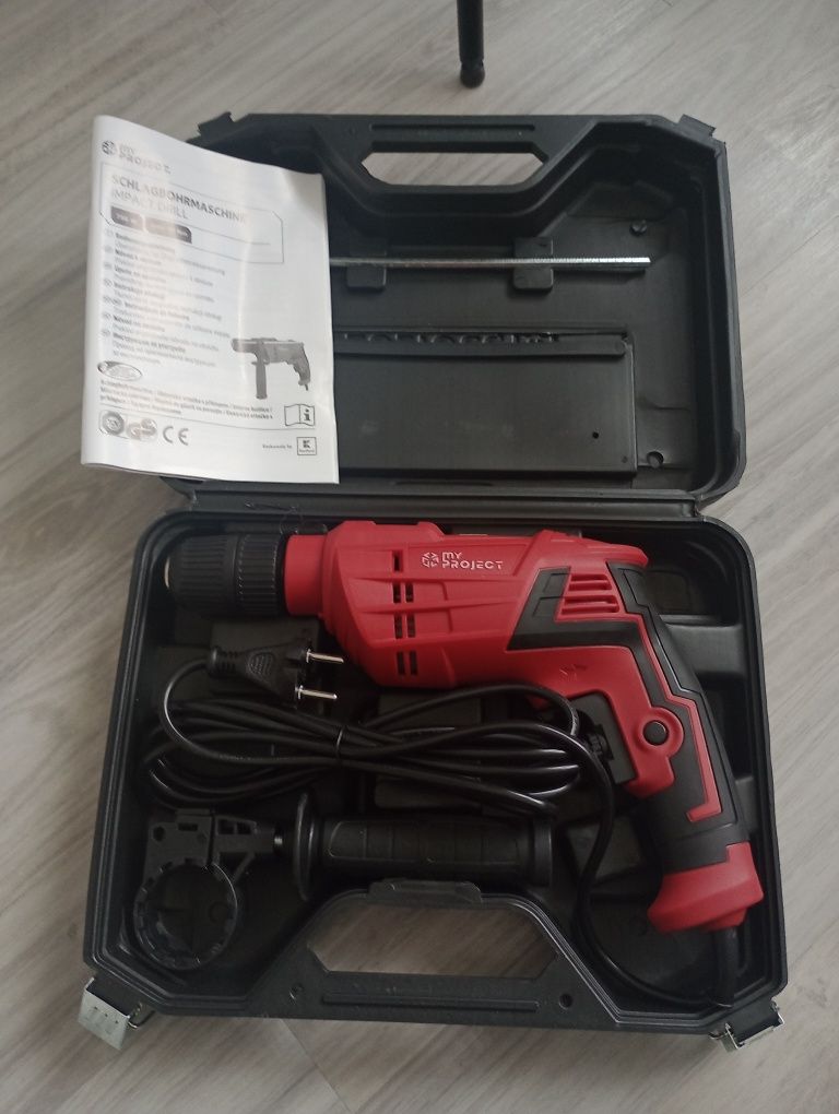 Wiertarka udarowa MY PROJEKT 750W nowa