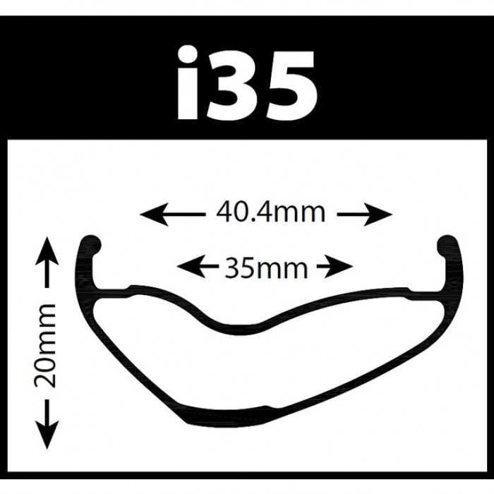 Nowa felga Obręcz WTB ASYM i-35 27.5''+ 32H wew.35mm Enduro 605g