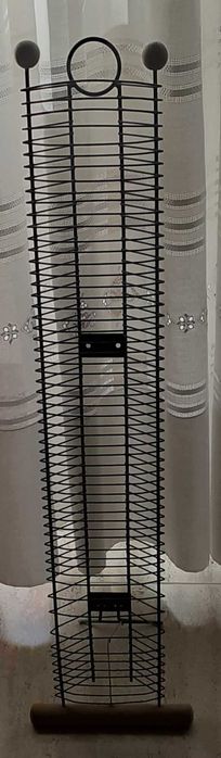 Suporte para CDs em arame lacado (novo)