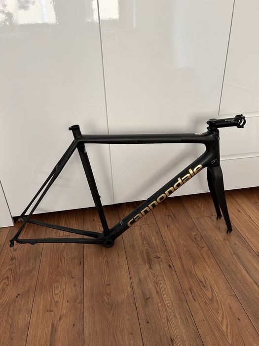 Rama i widelec Cannondale Supersix 56 raw carbon