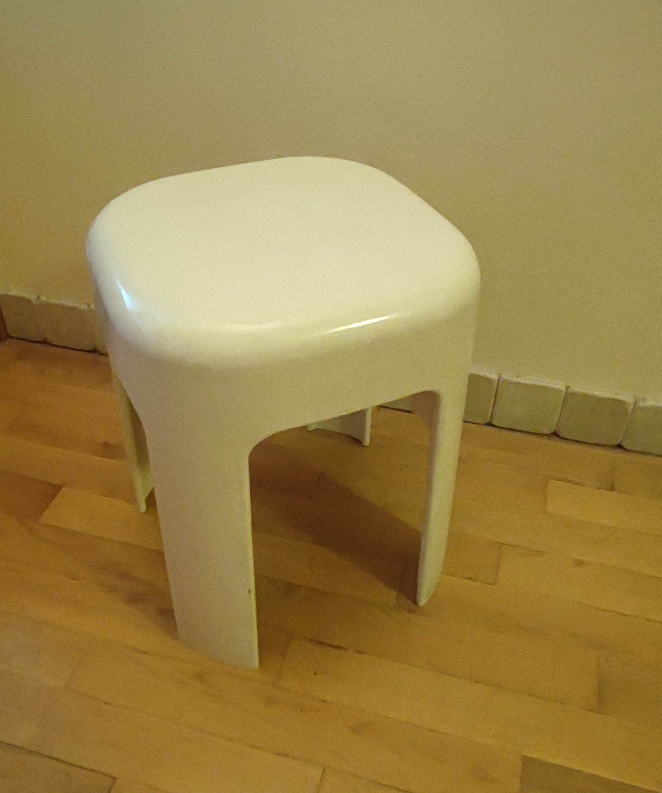 Taboret stołek - space age, retro, lata 70