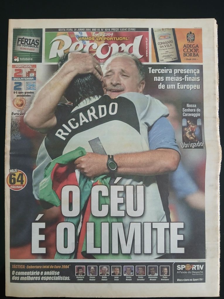 Coleção Euro 2004 Record