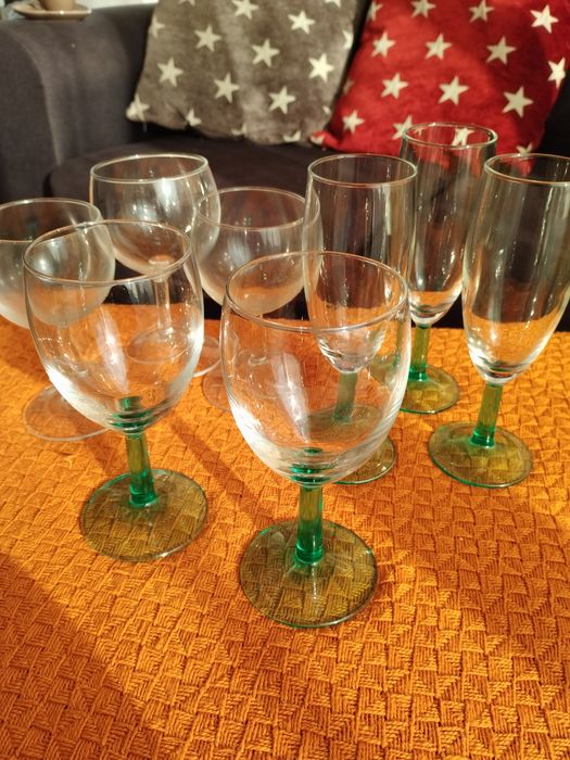 Taças variadas 8 unidades