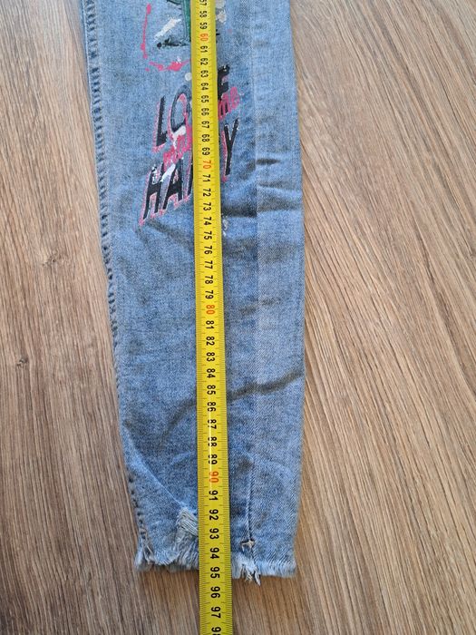 Spodnie jeansy rurki 36 s