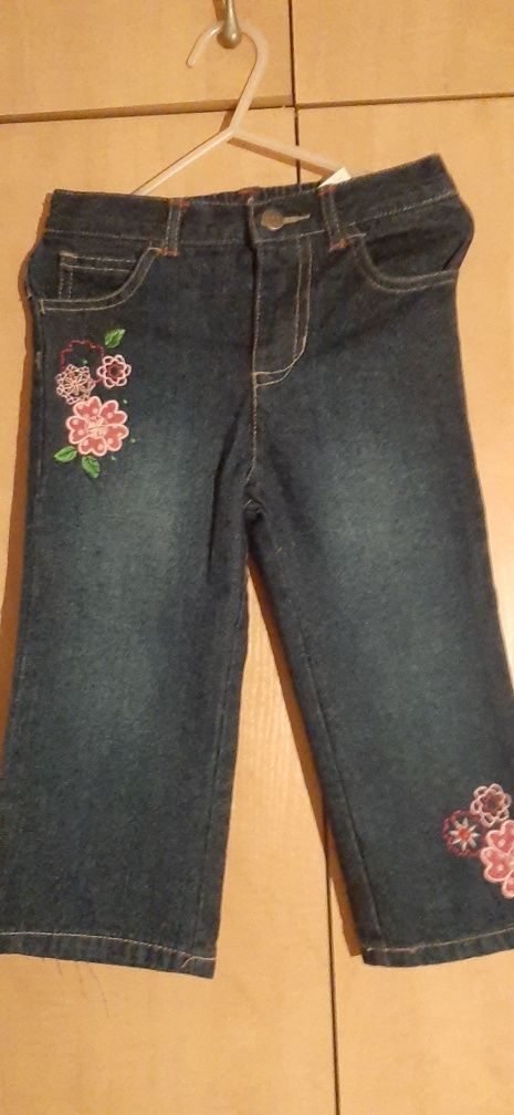 джинсы для девочки , до 2-лет.