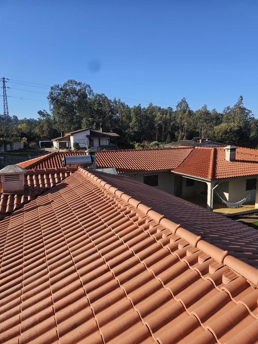 Telhados e exteriores
