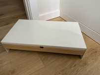 ELLOVEN suporte do monitor com gaveta