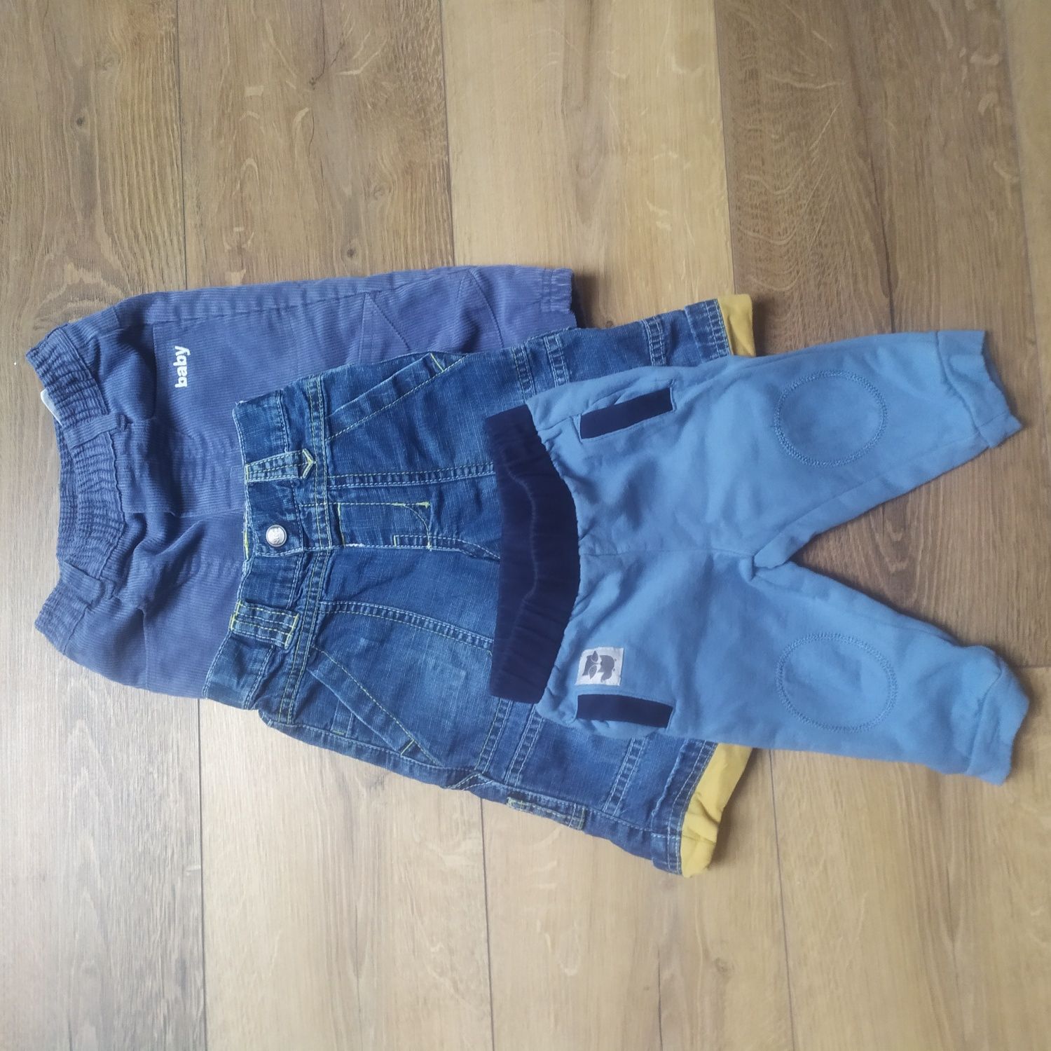 Spodnie dresy jeansy Next baby Cool Club H&M rozmiar 68