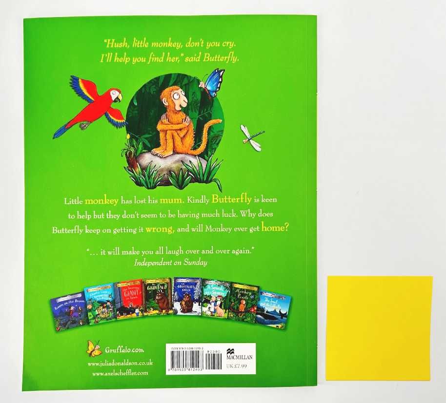 OUTLET Monkey Puzzle	Julia Donaldson książka po angielsku dla dzieci