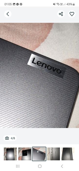 Tablet Lenovo  z rysikiem