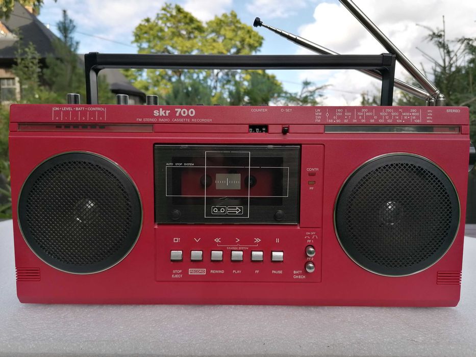 RFT SKR 700 Radiomagnetofon  Boombox UNITRA RMS-817 PRL 1985