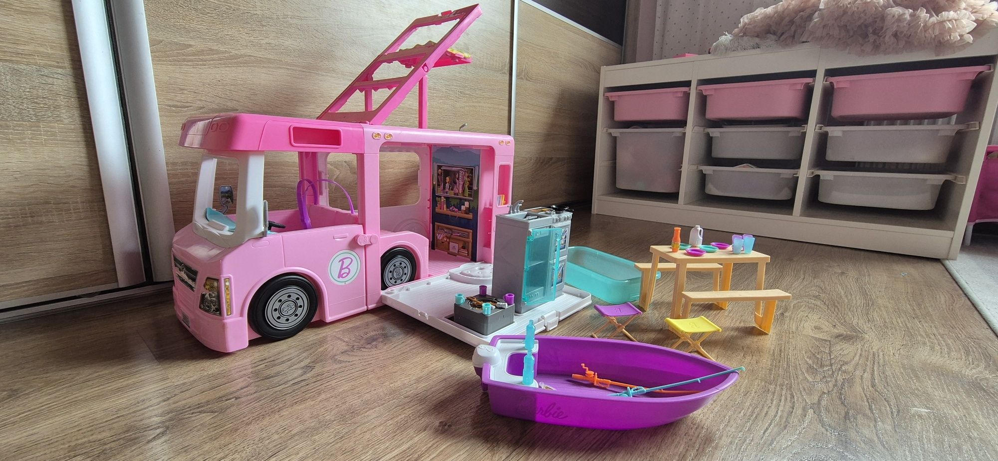 Kamper Barbie 3w1