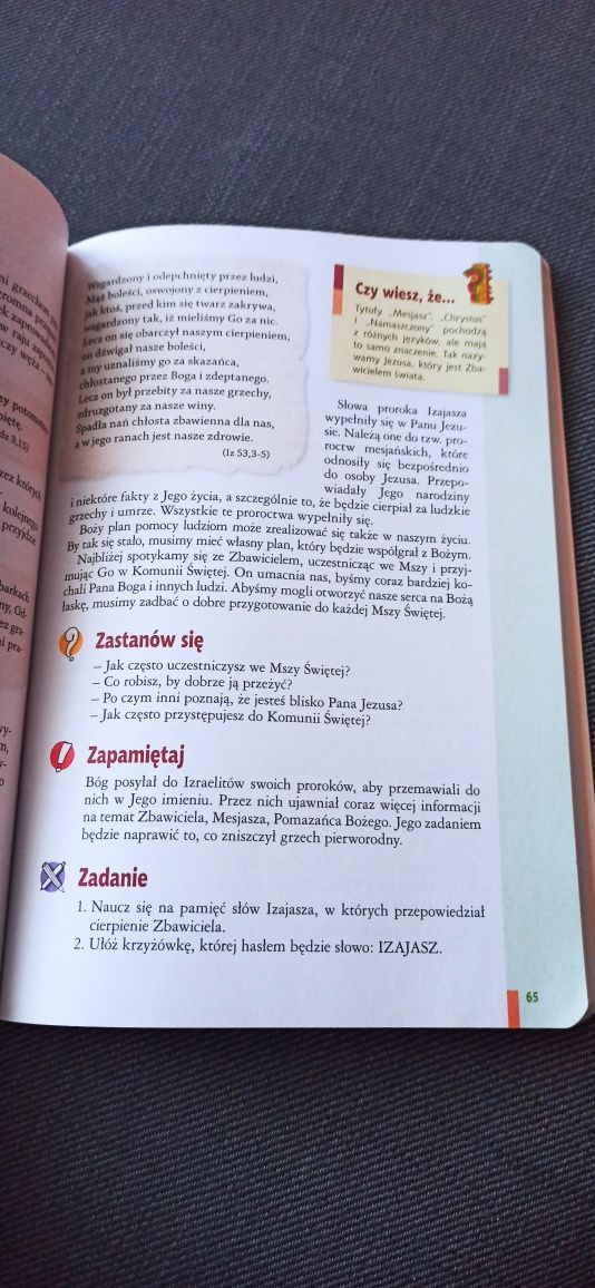 Książka do religii klasa 5