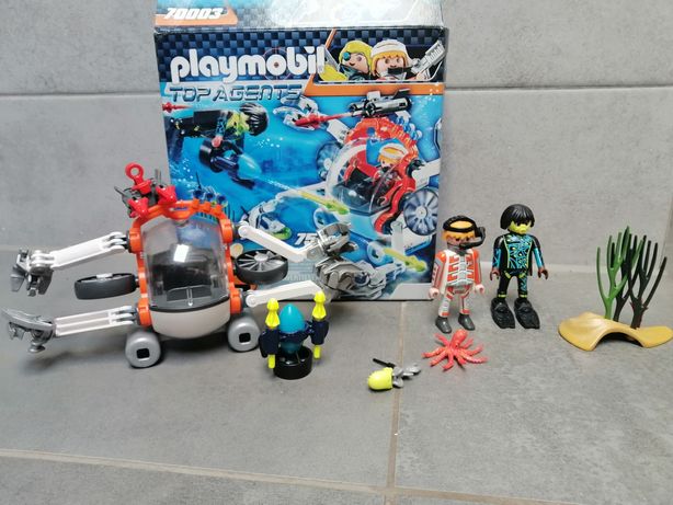 Playmobil 70003 łódź Podwodna Top Agent