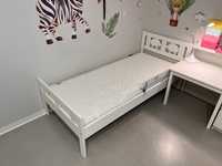 Łóżko dziecięce IKEA kritter z materacem stan bdb