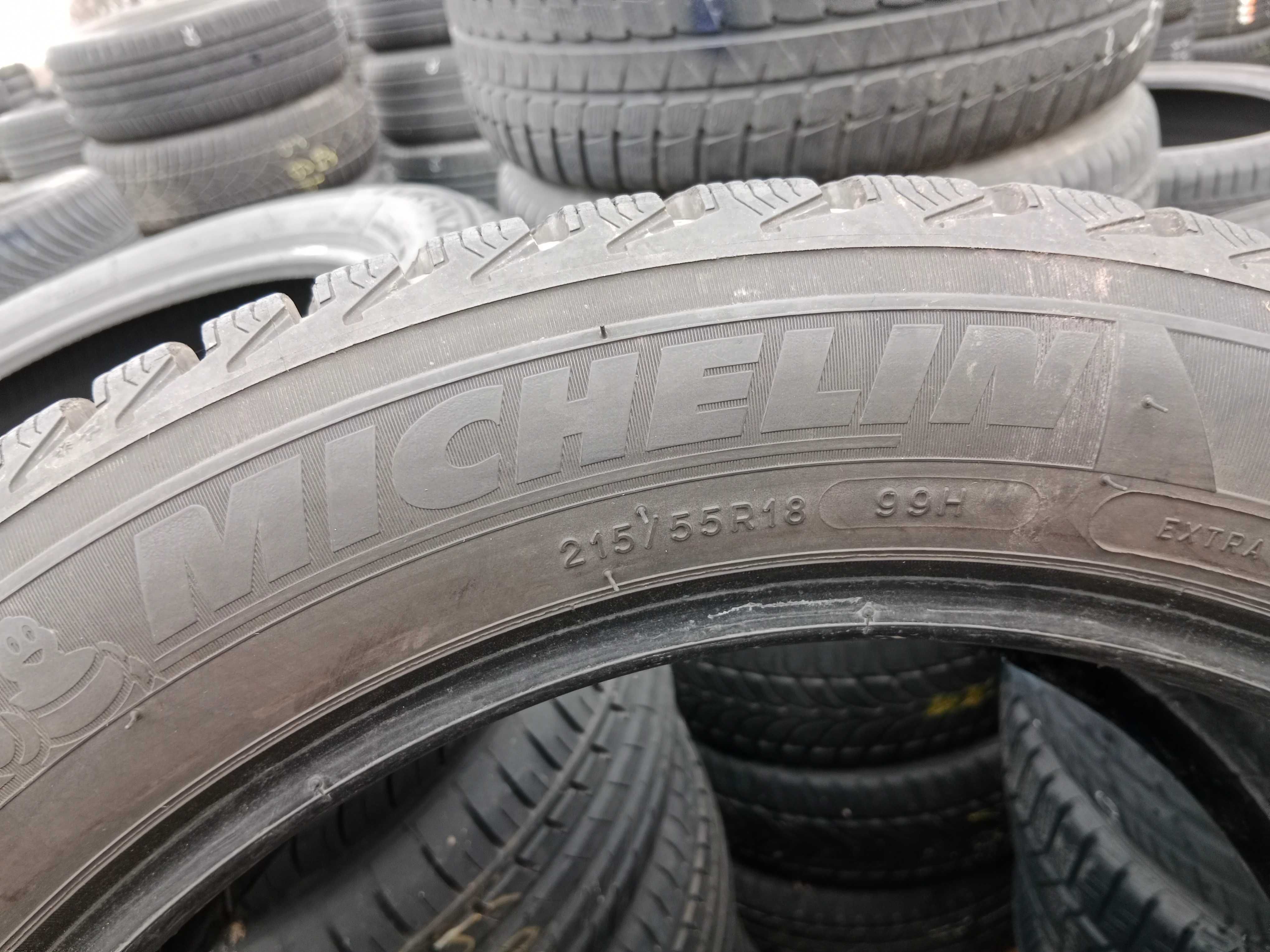 Opona używana 215/55R18 Michelin Lattitude Alpin LA2 1szt.