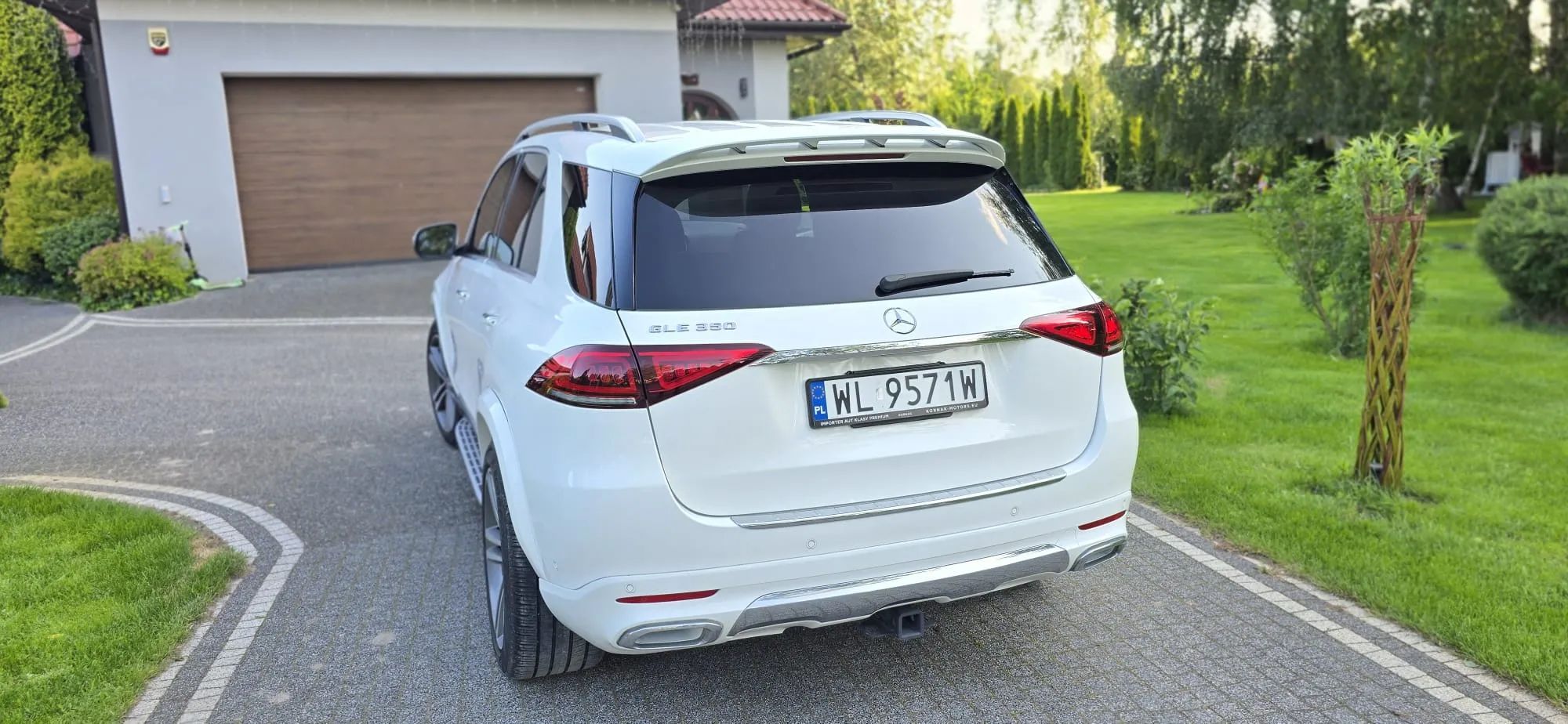 Mercedes-Benz GLE 2022 GLE 350 Multibeam 21tys km Burmeser Kam360 Gwar 6msc FVAT23%