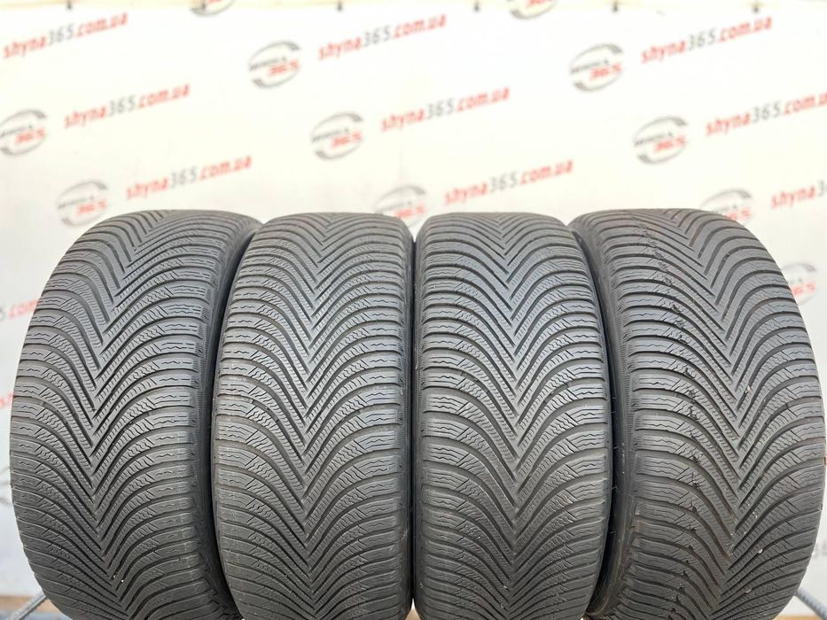 225/55 r17 michelin alpin 5 run flat 6mm шини бу зима