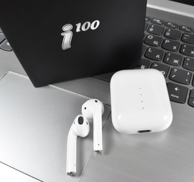 Наушники TWS i100 Беспроводные Bluetooth Сенсорные Качество
