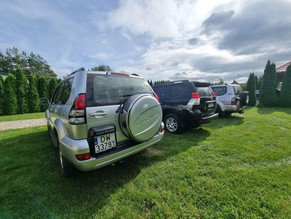 Toyota Land Cruiser Salon Polska + Pierwszy właściciel + 8 osobowy + Szyberdach +