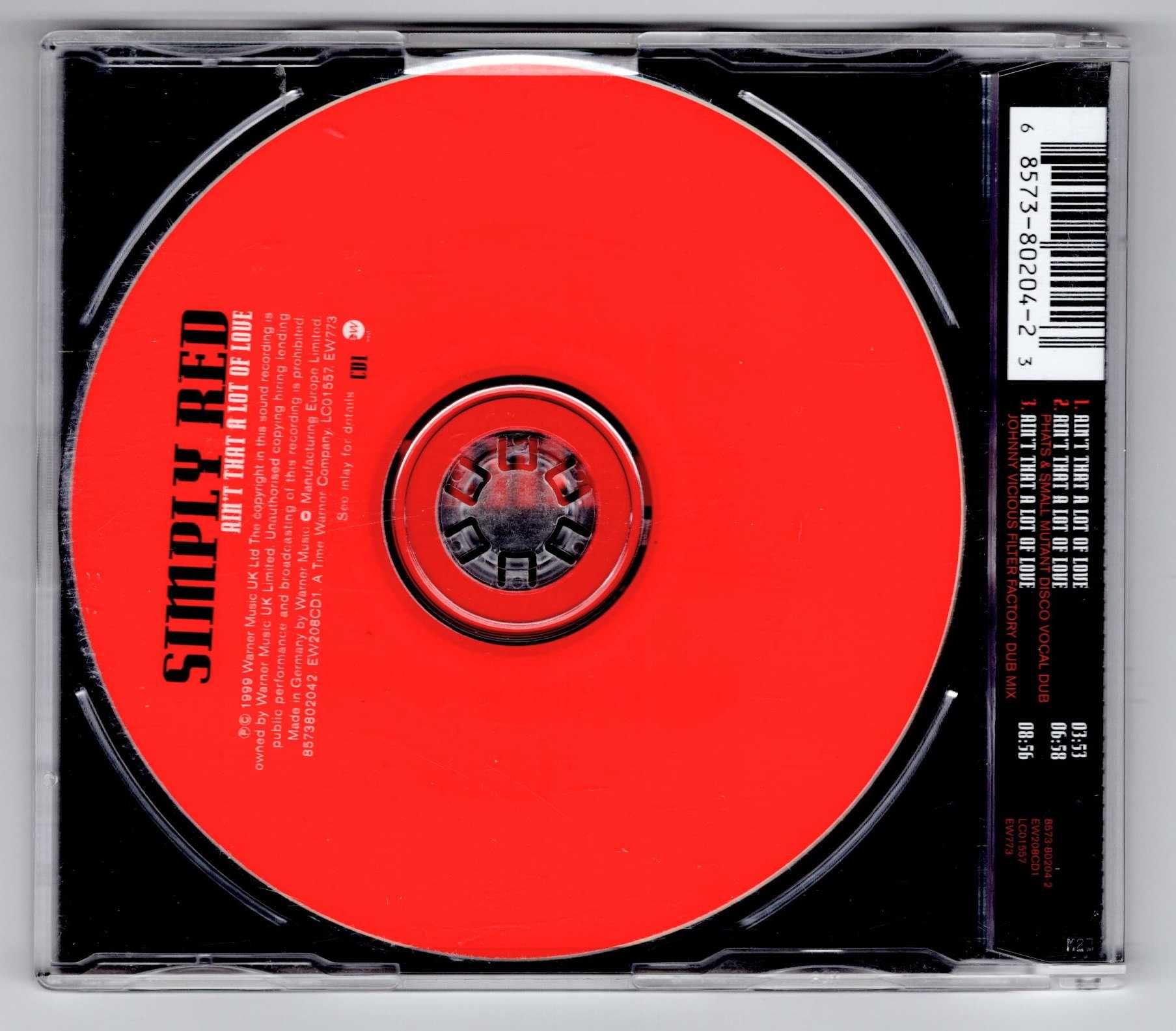 Simply Red - Ain't That A Lot Of Love (CD, Singiel)