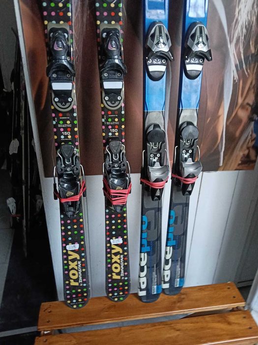 Narty juniorskie Roxy 150 cm dla dziewcząt/ Sklep-Serwis