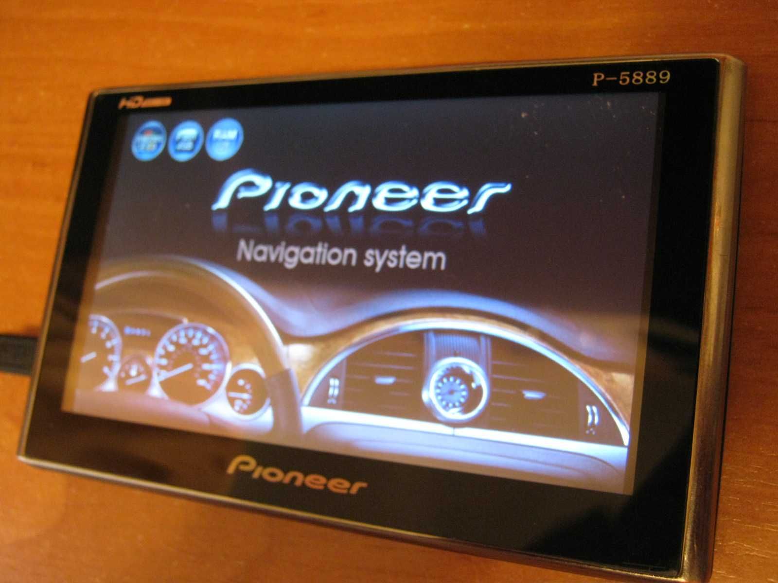 GPS для грузовика / фуры, навигатор Pioneer со свежими картами 2024г!