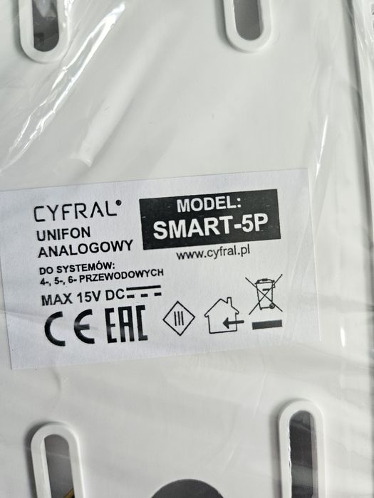Unifon Cyfral Smart-5P Biały