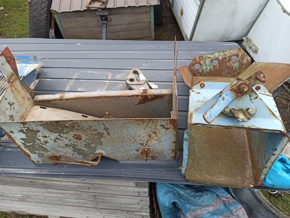 Rama z kołami kombajn Anna Wuhlmaus z644 podstawa przyczepy platforma