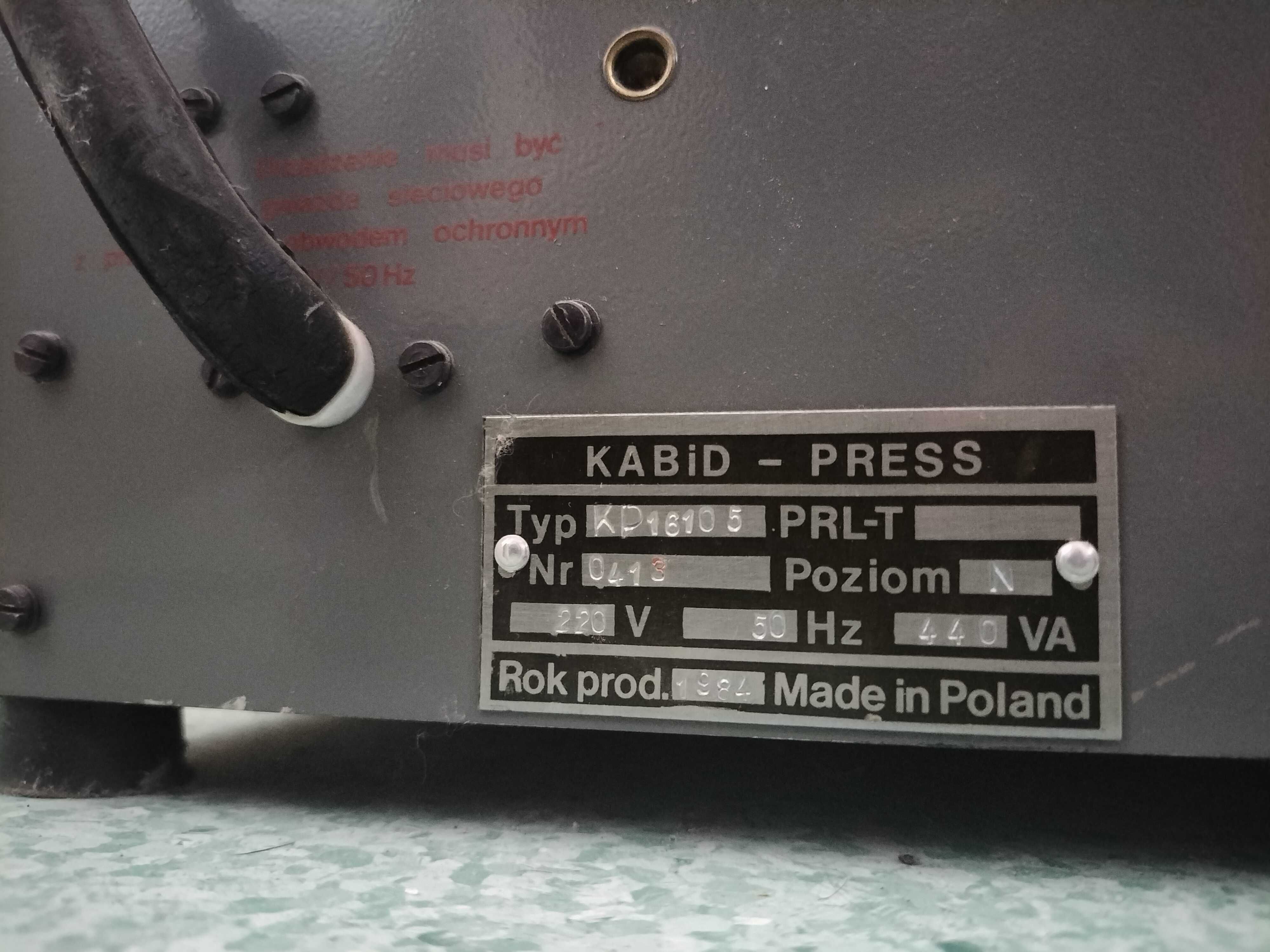Zasilacz laboratoryjny KABiD-PRESS Typ KP 16105